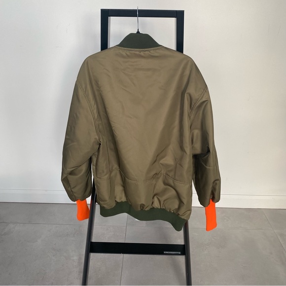 KHRISJOY SATIN BOMBER JACKET - Picture 11 of 15